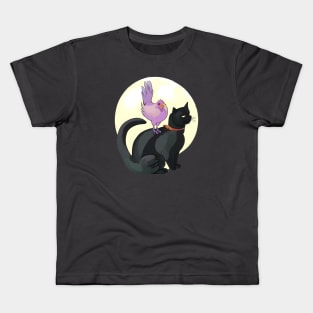 Chicken on a Tuxedo Cat Kids T-Shirt